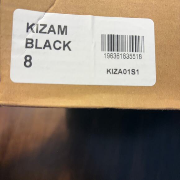 Steve Madden Kizam Platform Wedge Boots 8 NWT Tall High Black Glam Goth 90s Y2K - Picture 7 of 12